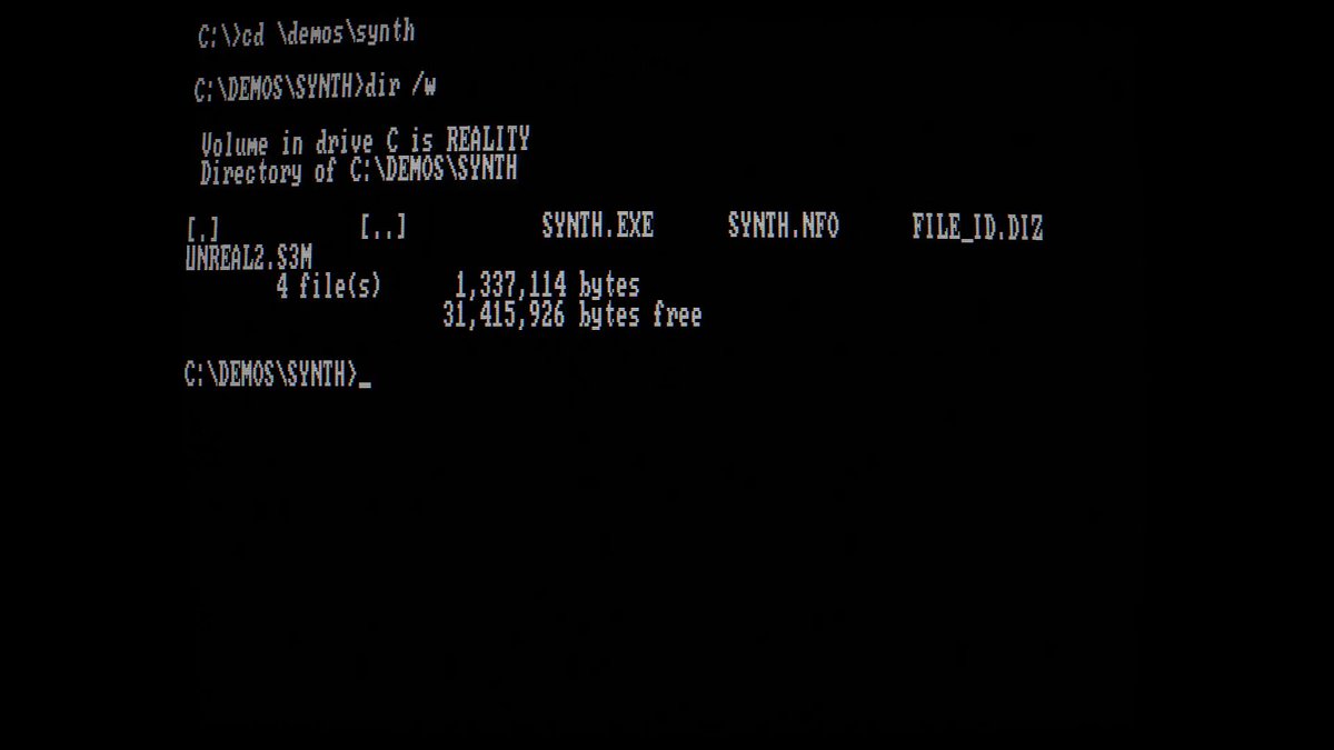 I would like you to create a kickass, impressive 1990s style demoscene demo using this S3…
