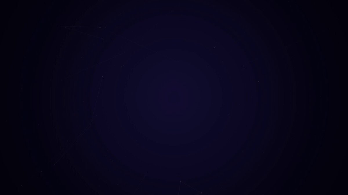 Create a motion design video of a slow-reveal transition. Draw the logo as a wireframe fi…